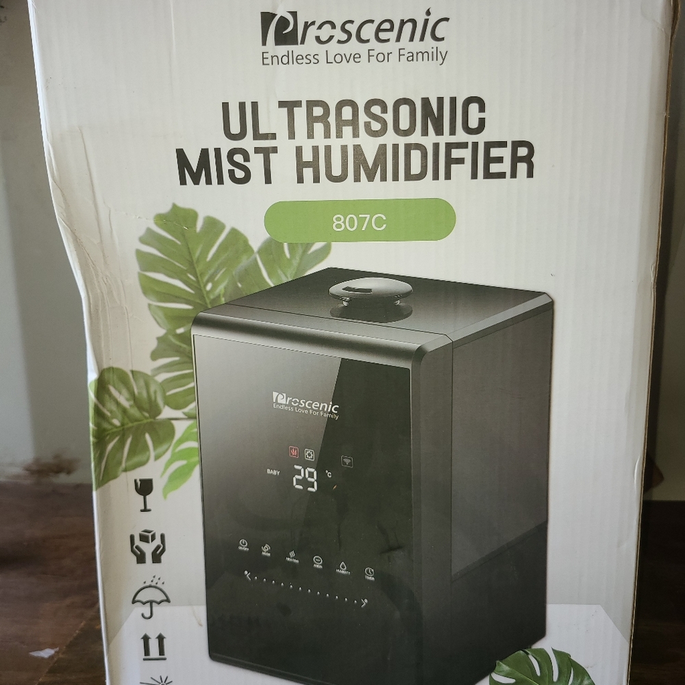 Proscenic 807c ultrasonic humidifier